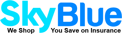 SkyBlue Insurance - Logo - Auto - Motorcycle - RV coverage